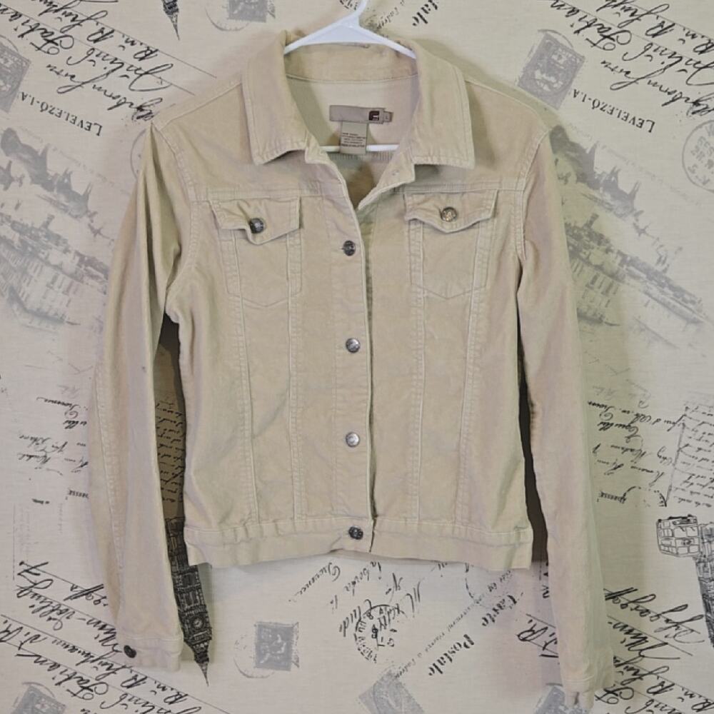 Fj Tan corduroy Jacket size L